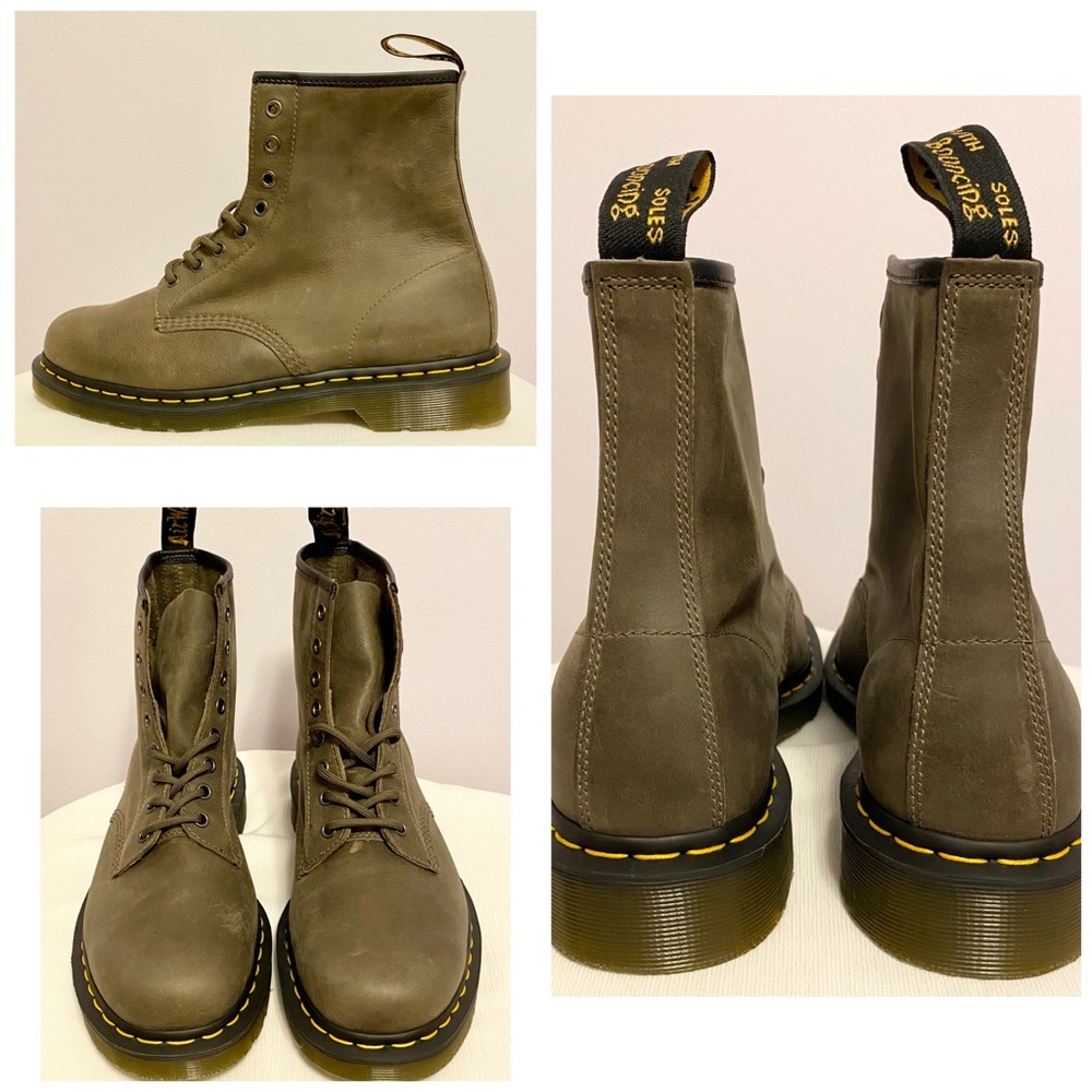 Dr. Martens Air Wair 24540 GV12T Leather Boots
